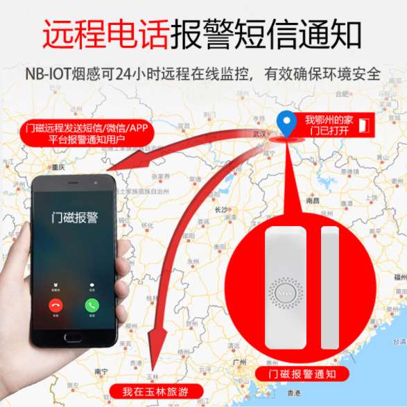 【NB隔离门磁探测器】- 朗鑫NB-IOT疫情隔离门磁大量现货供应工厂直营价 -【深圳市朗鑫智能科技有限公司】