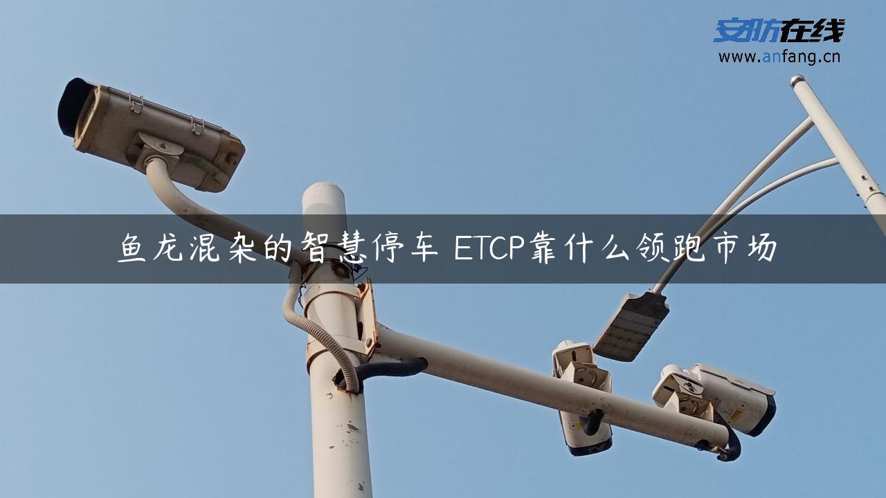 鱼龙混杂的智慧停车 ETCP靠什么领跑市场