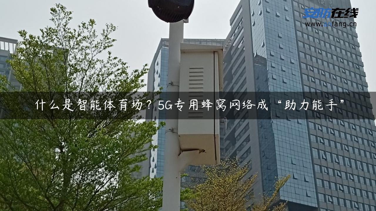 什么是智能体育场？5G专用蜂窝网络成“助力能手”