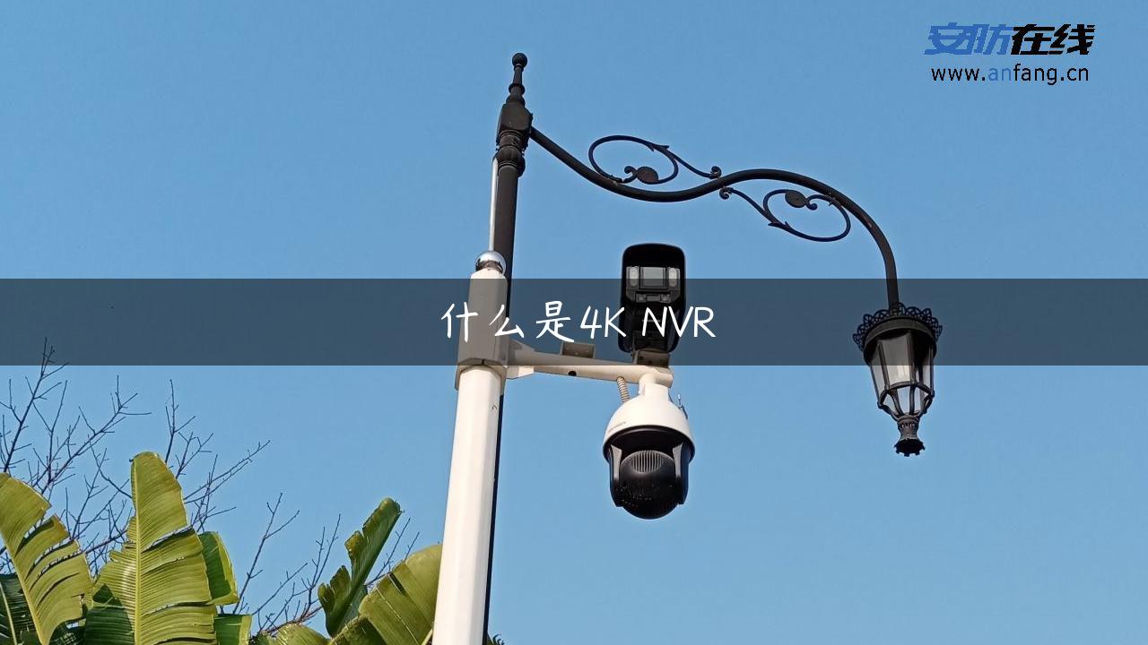 什么是4K NVR