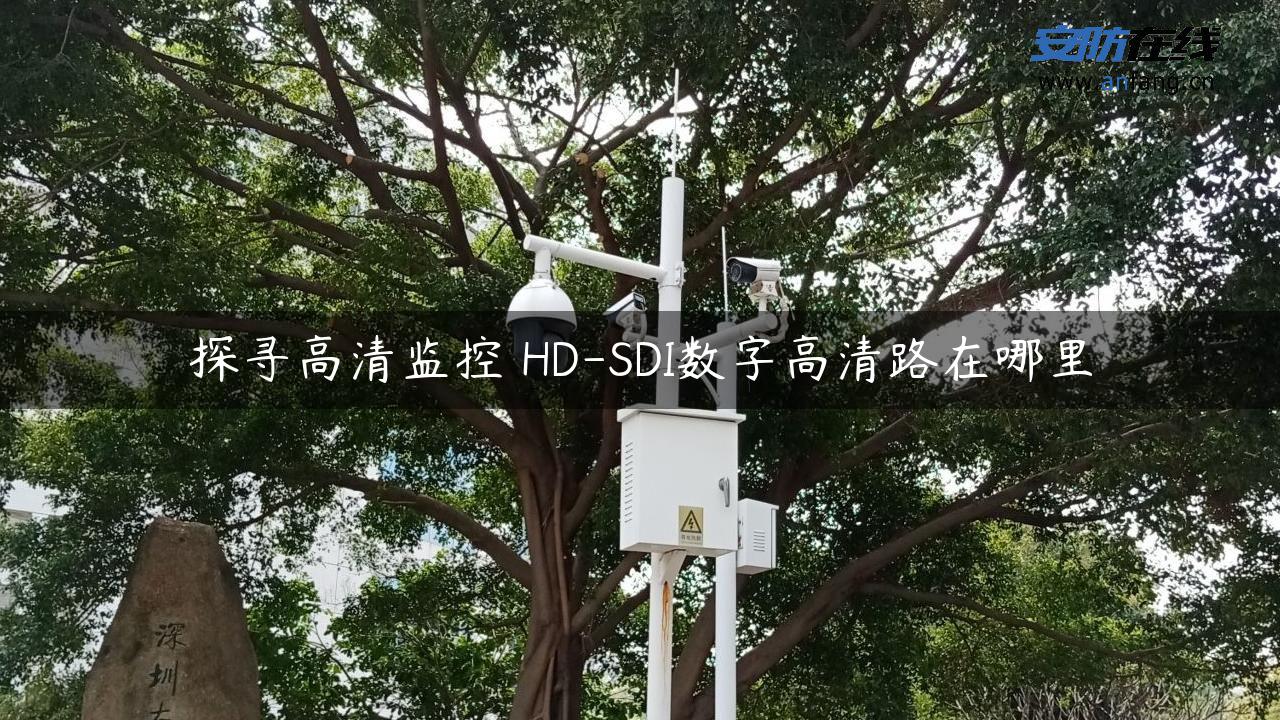 探寻高清监控 HD-SDI数字高清路在哪里