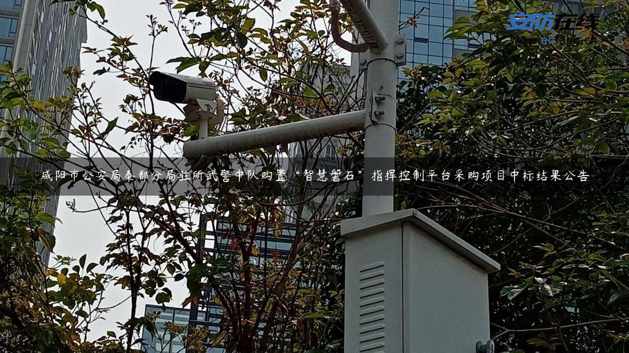 咸阳市公安局秦都分局驻所武警中队购置“智慧磐石”指挥控制平台采购项目中标结果公告