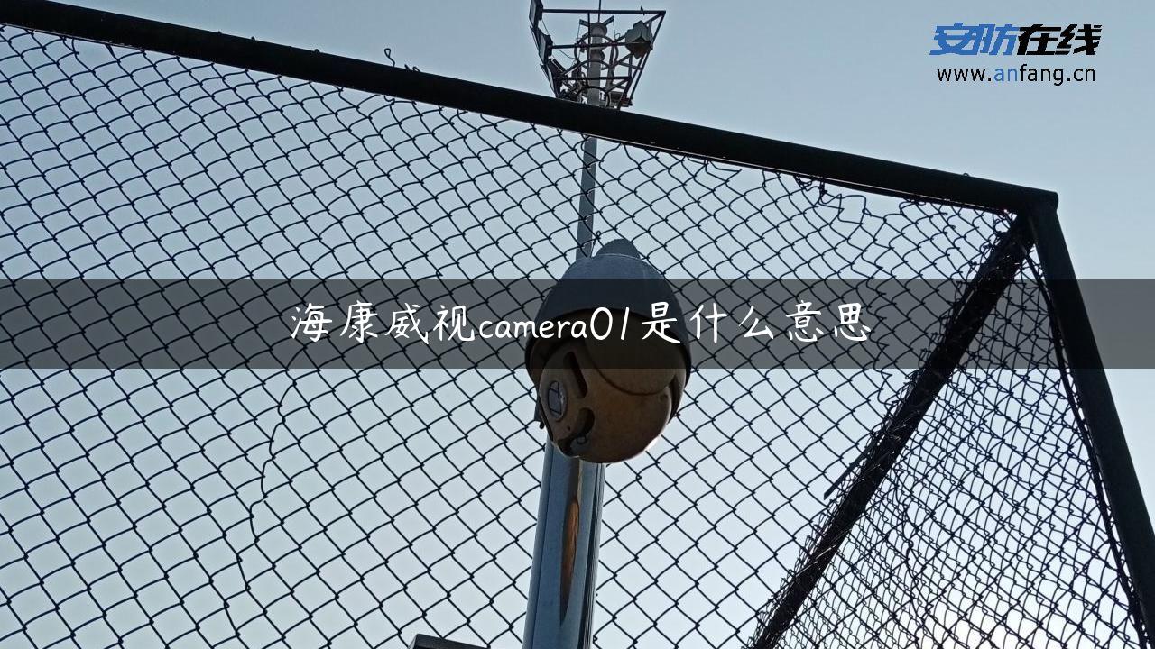 海康威视camera01是什么意思