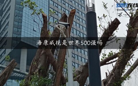 海康威视是世界500强吗