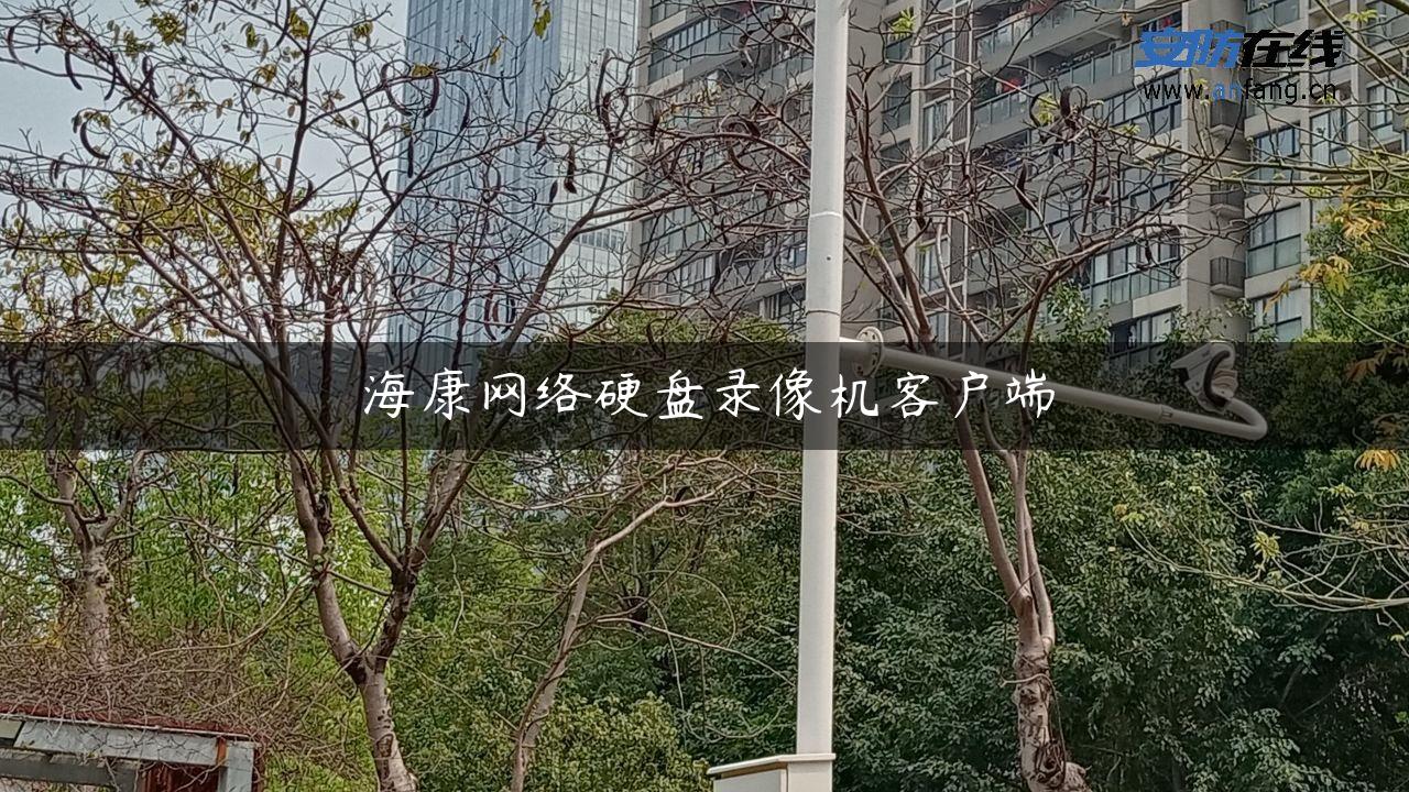 海康网络硬盘录像机客户端