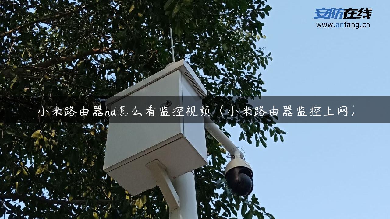 小米路由器hd怎么看监控视频（小米路由器监控上网）