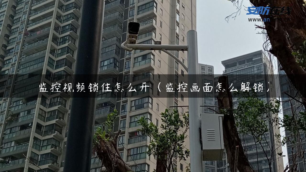 监控视频锁住怎么开（监控画面怎么解锁）