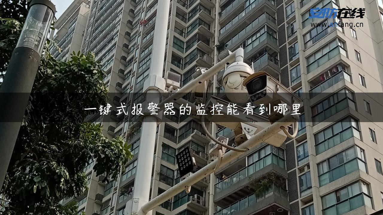 一键式报警器的监控能看到哪里