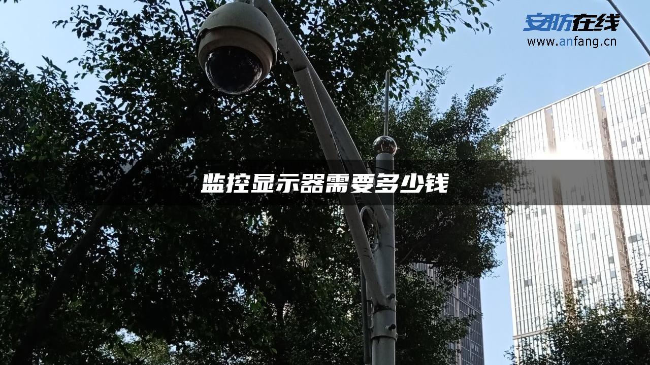 监控显示器需要多少钱