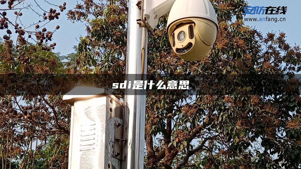 sdi是什么意思