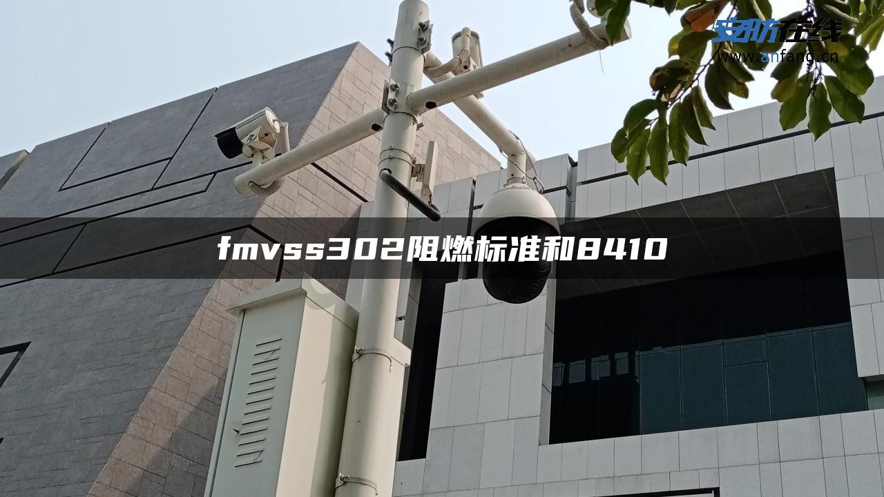 fmvss302阻燃标准和8410