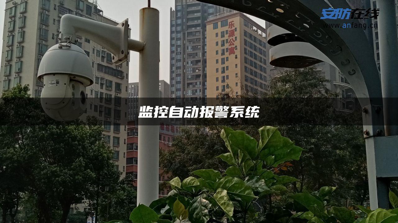 监控自动报警系统