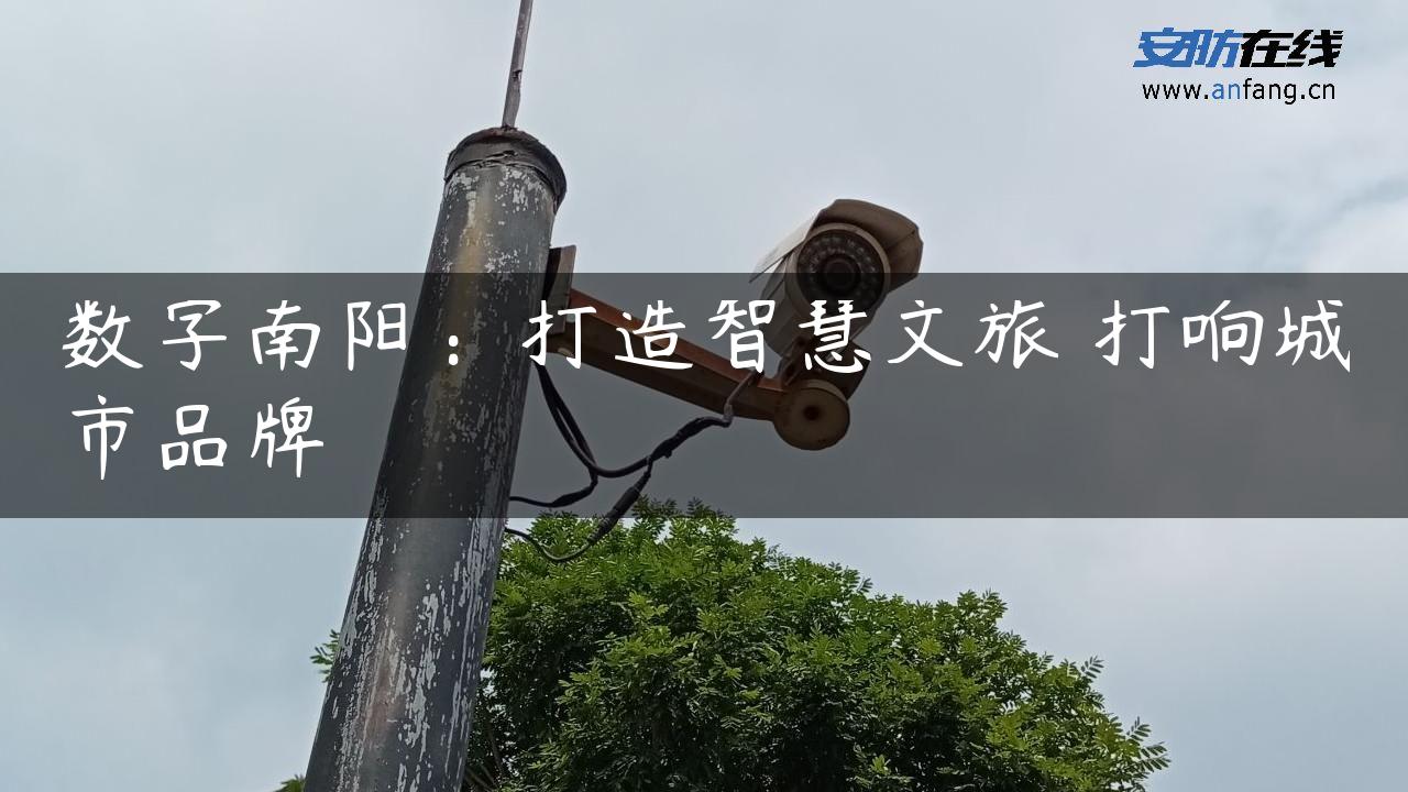 数字南阳：打造智慧文旅 打响城市品牌