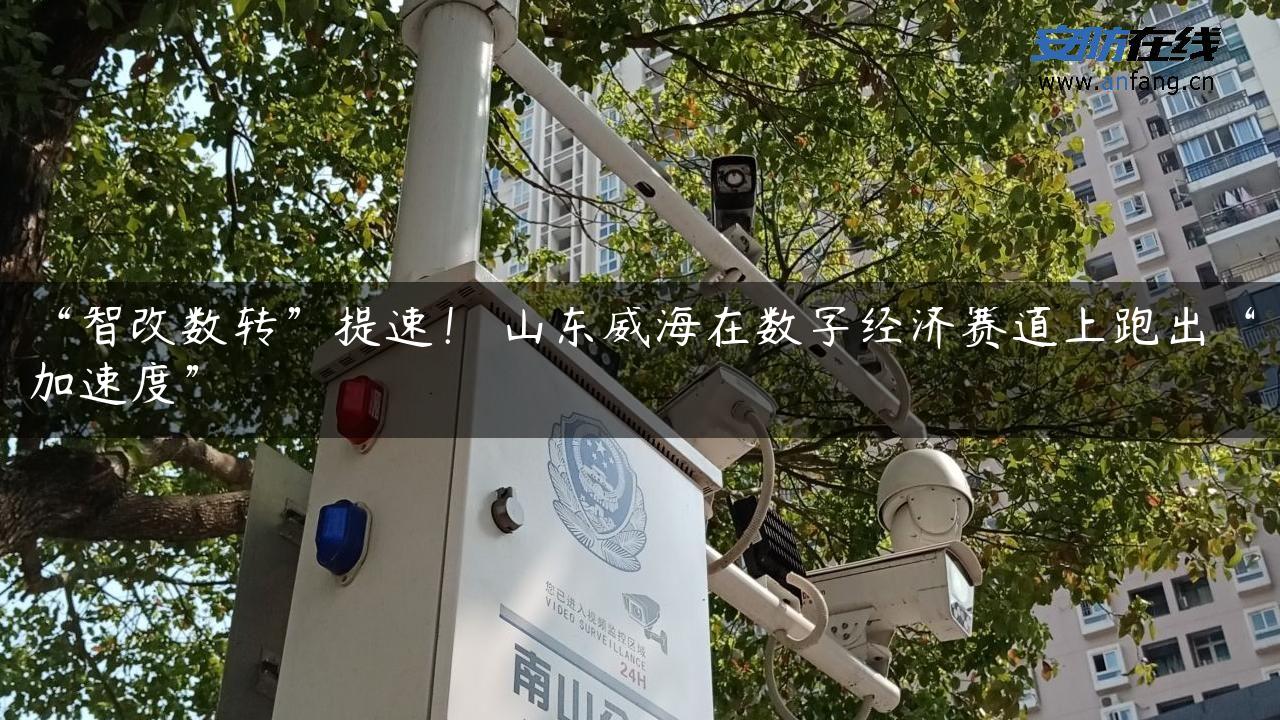 “智改数转”提速！ 山东威海在数字经济赛道上跑出“加速度”