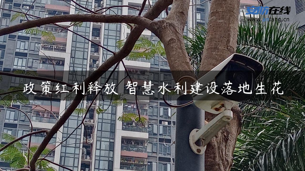 政策红利释放 智慧水利建设落地生花