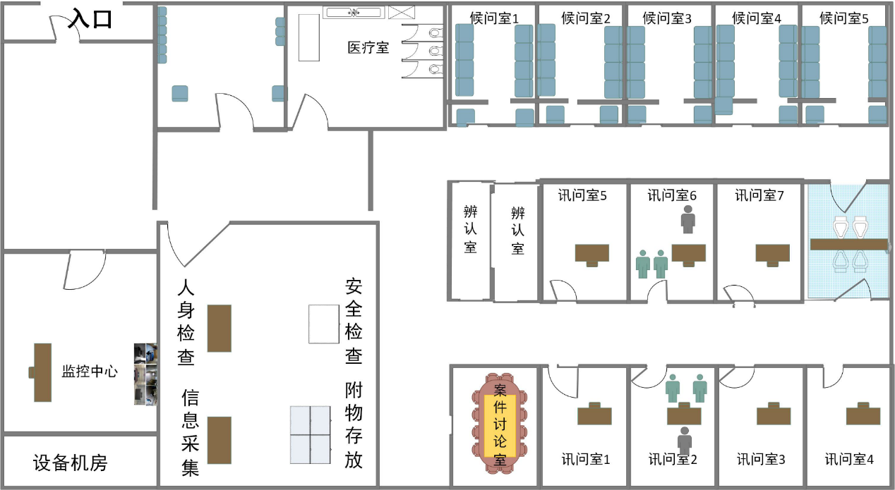 公安办案区执法规范化解决方案