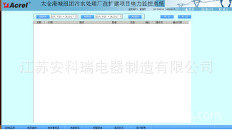 污水处理厂改扩建电力监控系统解决方案