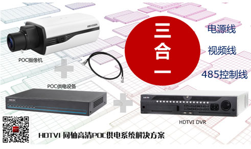 海康威视发布HDTVI POC供电系统解决方案