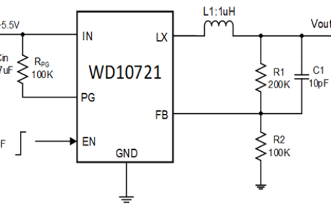 豪威集团发布紧凑型5V/2A降压转换器WD10721