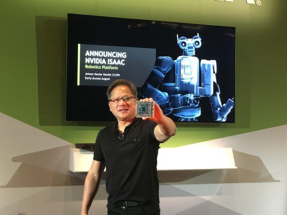 Nvidia发布人工智能芯片 30W功耗可敌1万美元工作站