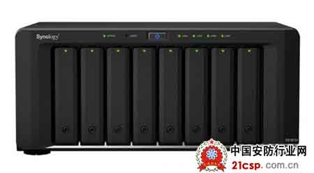 Synology发布新款8颗硬盘NAS服务器