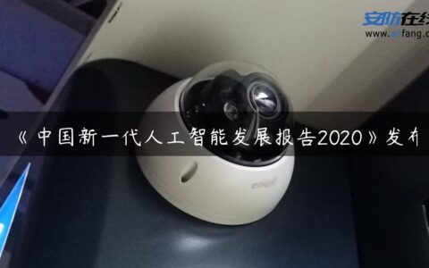 《中国新一代人工智能发展报告2020》发布