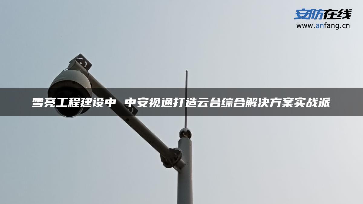 雪亮工程建设中 中安视通打造云台综合解决方案实战派