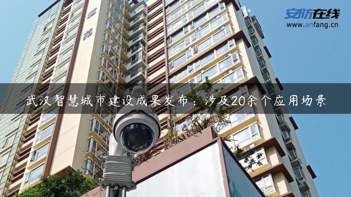 武汉智慧城市建设成果发布：涉及20余个应用场景