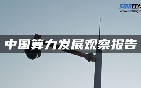 中国算力发展观察报告