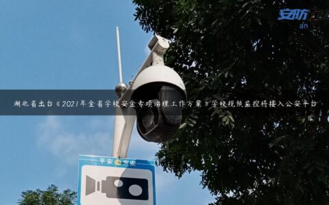 湖北省出台《2021年全省学校安全专项治理工作方案》学校视频监控将接入公安平台