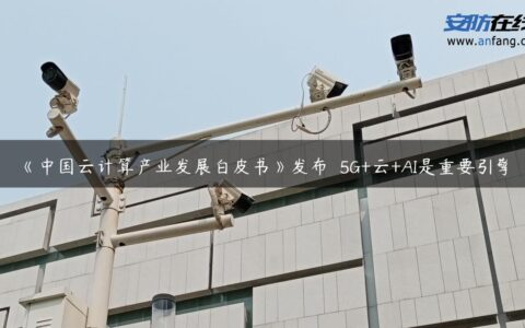 《中国云计算产业发展白皮书》发布  5G+云+AI是重要引擎