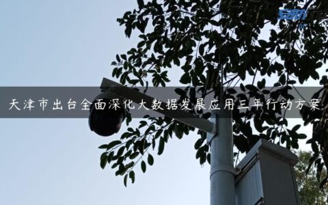 天津市出台全面深化大数据发展应用三年行动方案