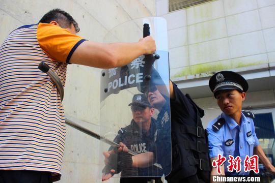 福建宁德火车站实战化集中训练 提升突发警情应对能力