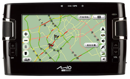 首款实时交通信息GPS―MIOC506t惊艳登陆