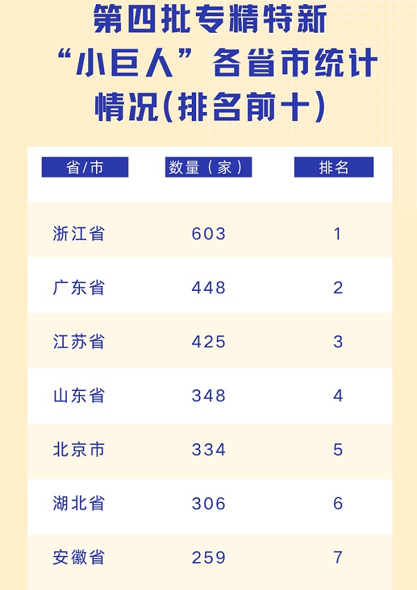 专精特新“小巨人”队伍再壮大！多家安防企业入选