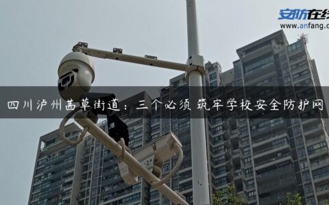 四川泸州茜草街道：三个必须 筑牢学校安全防护网