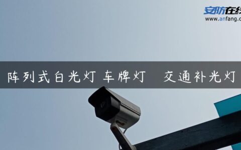 阵列式白光灯 车牌灯　交通补光灯