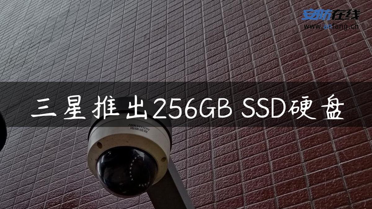 三星推出256GB SSD硬盘