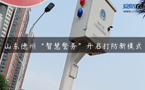 山东德州“智慧警务”开启打防新模式