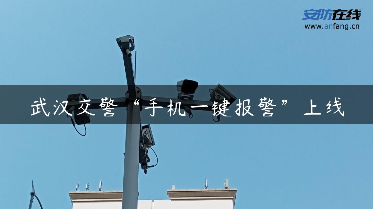 武汉交警“手机一键报警”上线