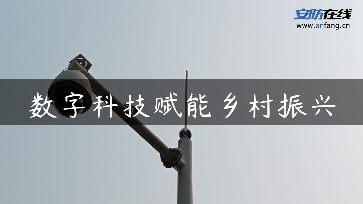 数字科技赋能乡村振兴