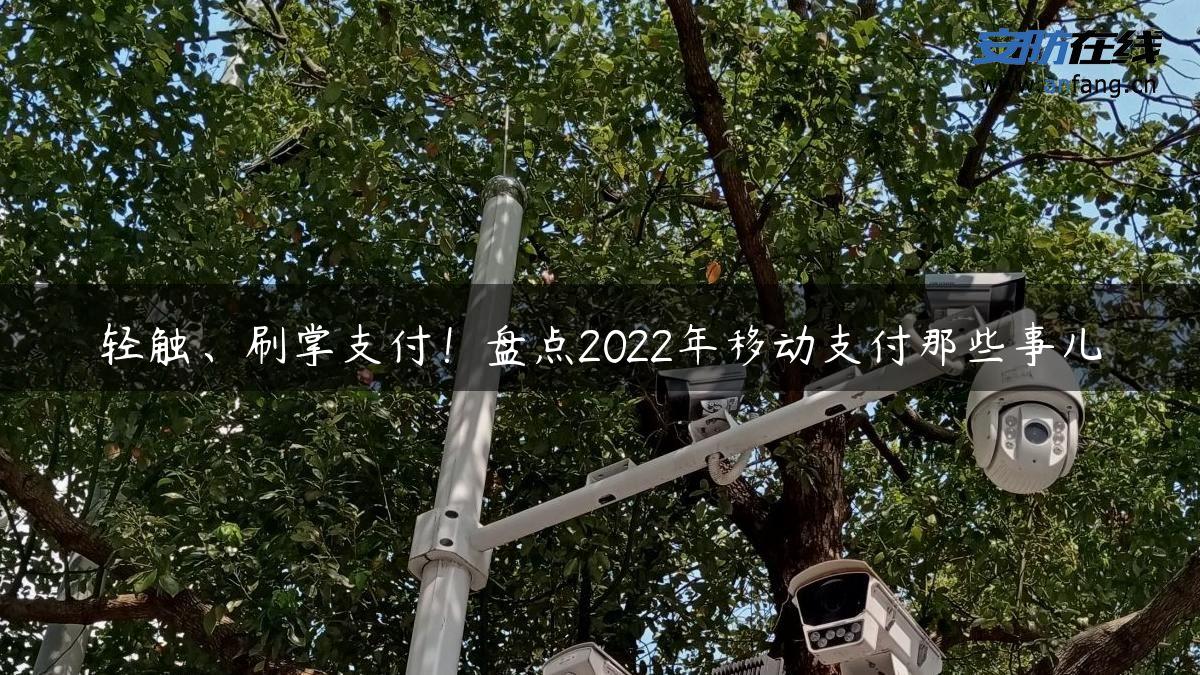 轻触、刷掌支付！盘点2022年移动支付那些事儿