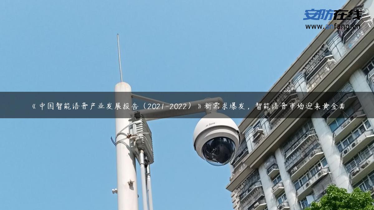 《中国智能语音产业发展报告（2021-2022）》新需求爆发，智能语音市场迎来黄金期