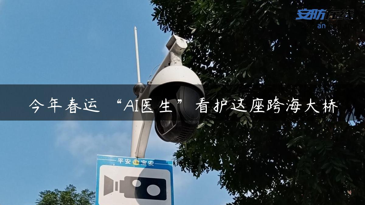 今年春运 “AI医生”看护这座跨海大桥