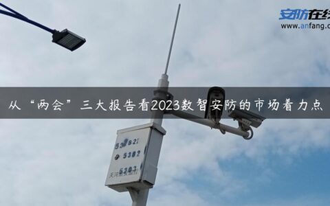 从“两会”三大报告看2023数智安防的市场着力点