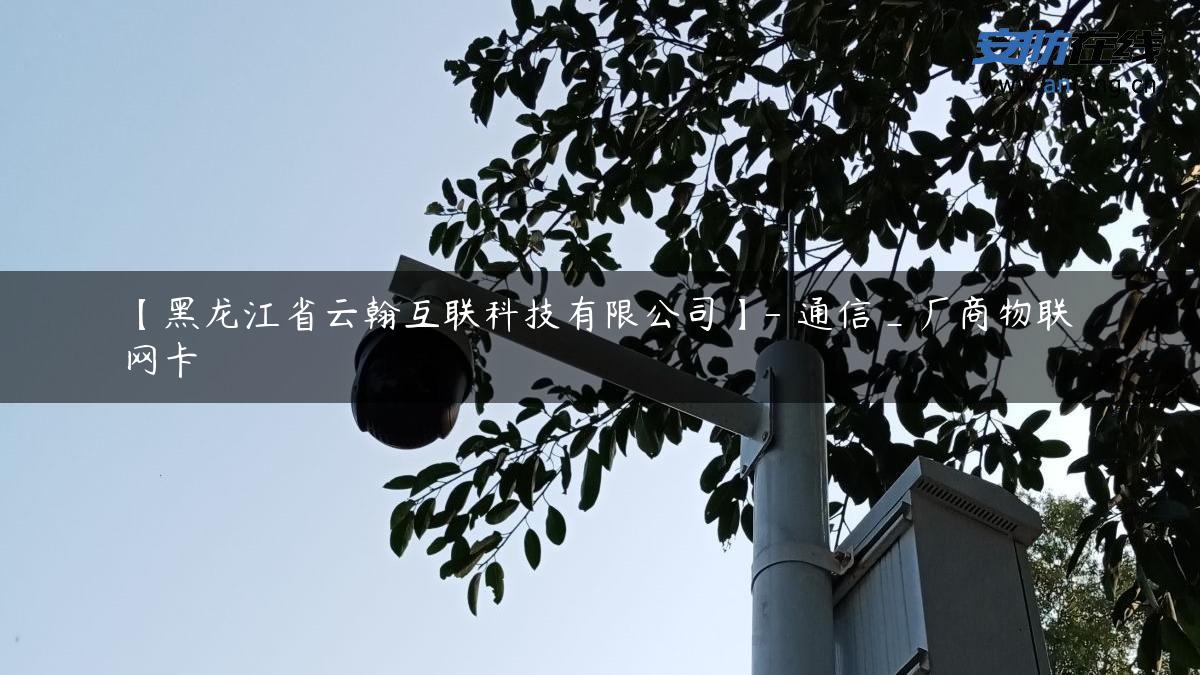 【黑龙江省云翰互联科技有限公司】- 通信_厂商物联网卡