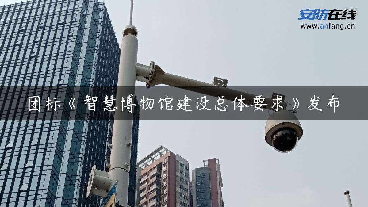 团标《智慧博物馆建设总体要求》发布