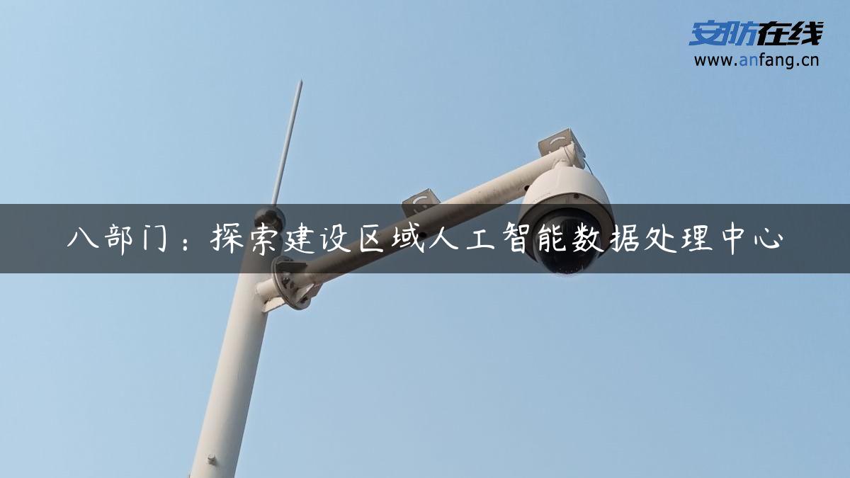 八部门：探索建设区域人工智能数据处理中心