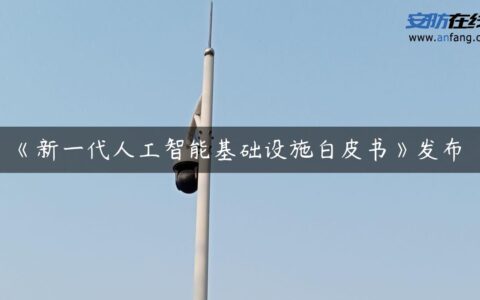 《新一代人工智能基础设施***》发布