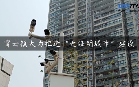 霄云镇大力推进“无证明城市”建设